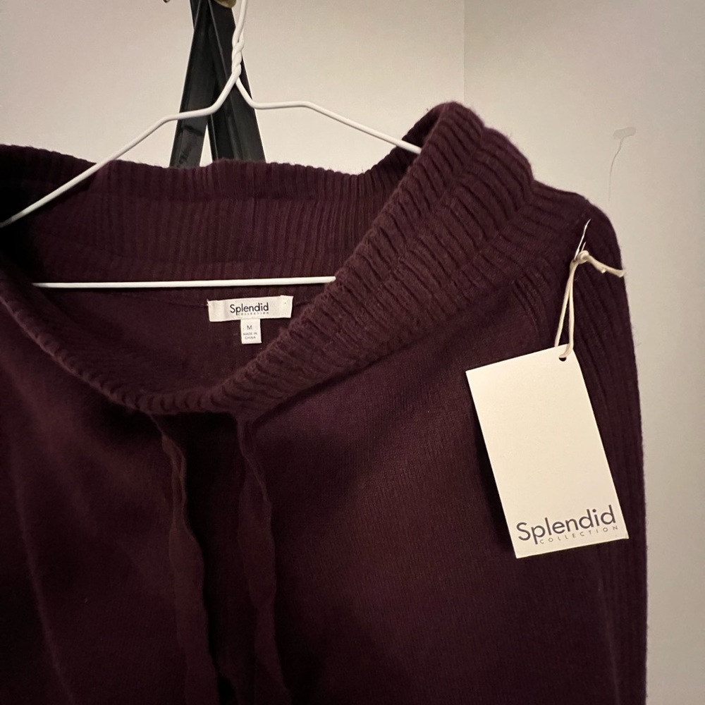 NWT| Splendid knitted sweat pants in size M